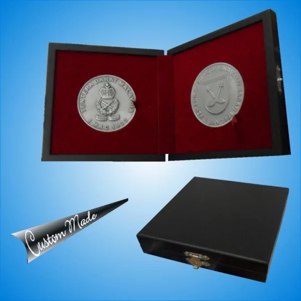 With Wooden Box
