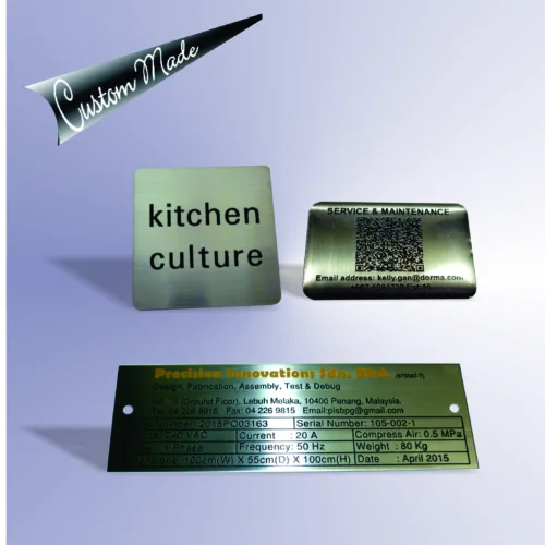 Name Plate